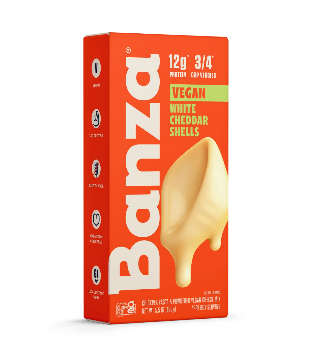 Vegan White Cheddar Shells