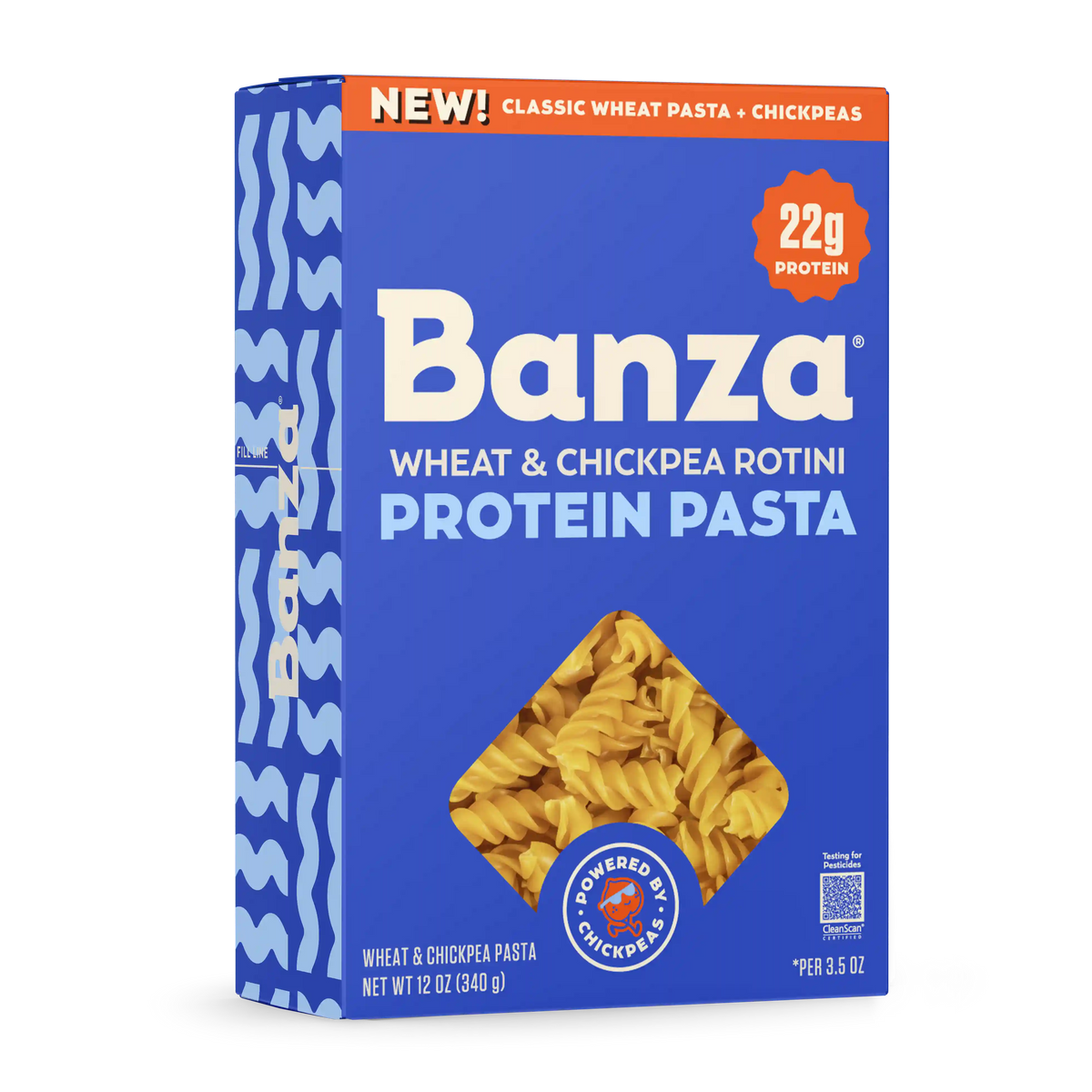 Wheat Rotini Protein Pasta (12-Pack)