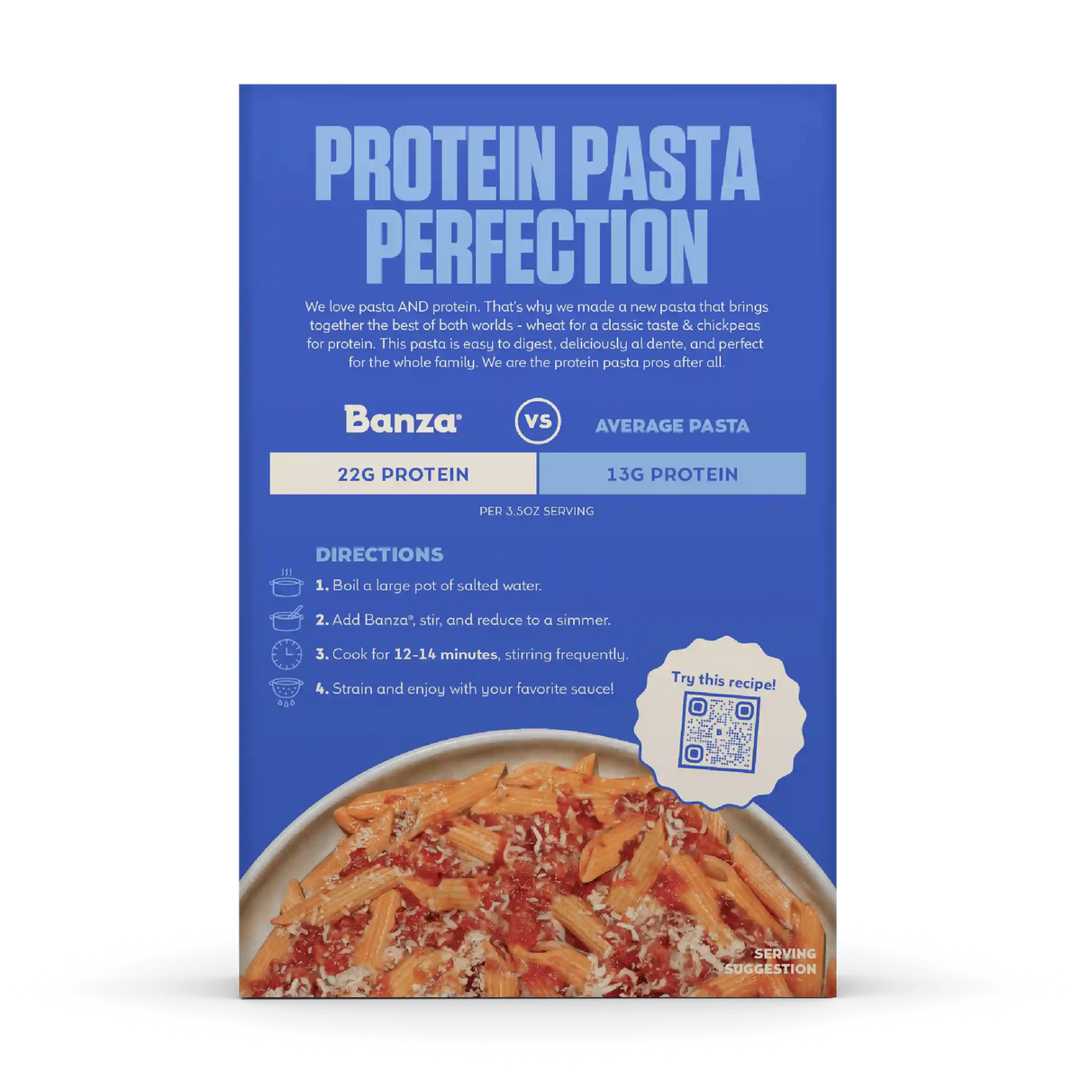 Wheat Penne Protein Pasta (6-Pack)