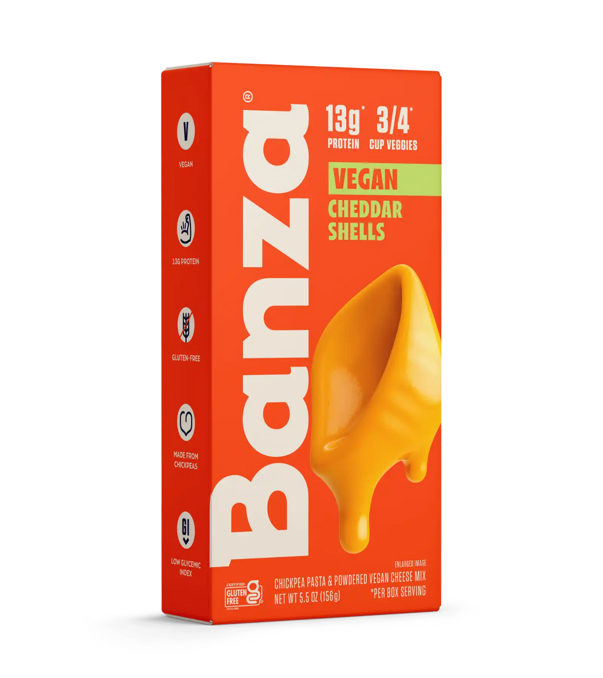 Vegan Cheddar Shells