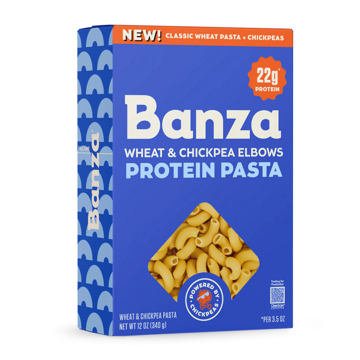 Wheat Protein Elbow Pasta (12-Pack)